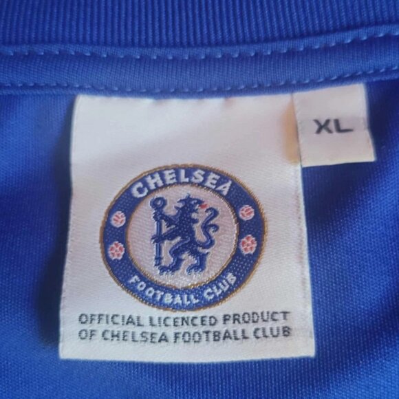 Chelsea Football Club Yokohama Tyres Blue Jersey Size XL - Picture 2 of 3